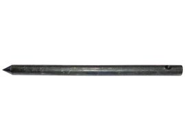 1" Deep Solid Tine for Verti-Drain, 16" Length. 24mm Dimple Mount