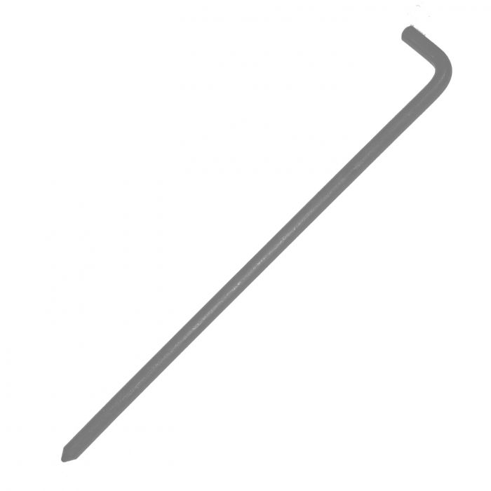 Solid L Shape Needle Tine, 5mm X 6 1/2"